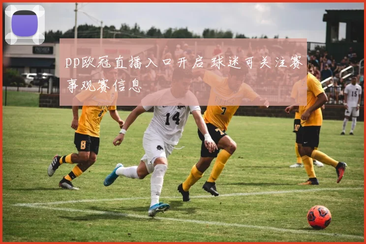 pp欧冠直播入口开启 球迷可关注赛事观赛信息